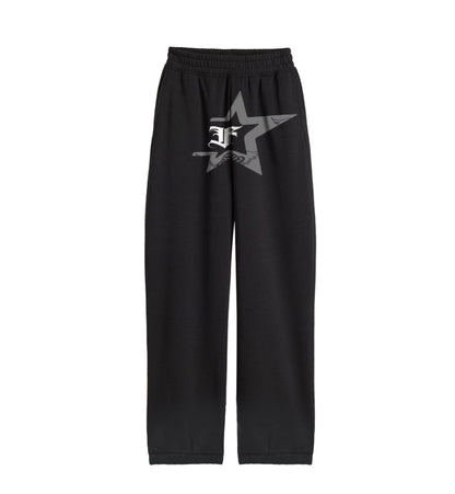 FAIRYTOPIA® Men Black sweatpants